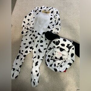 Baby Black and White Dalmatian Costume Halloween 9-12MO